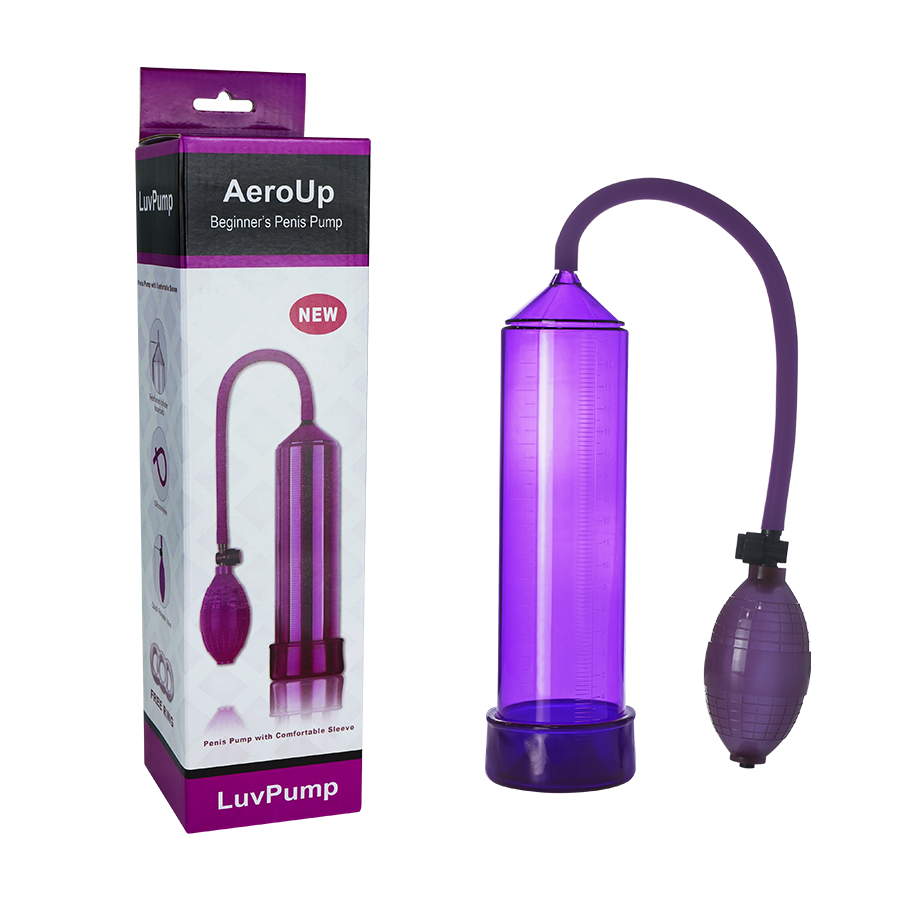 COLORFUL PENIS PUMP PURPLE