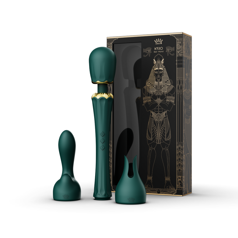 Vibrador de Lujo Kyro Turquoise Green