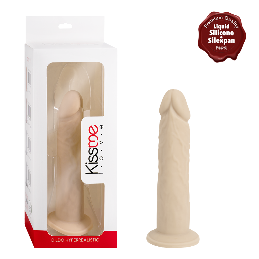 Premium Silicone Dildo Hyperrealistic Talla M