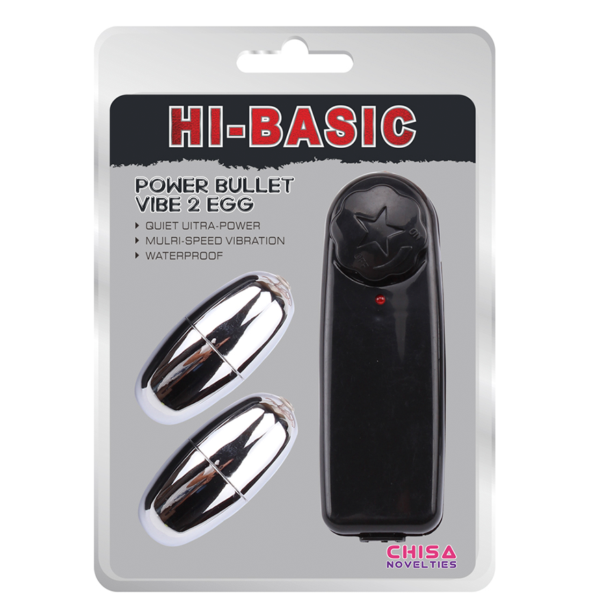 Vibrador Power Bullet  2 Egg