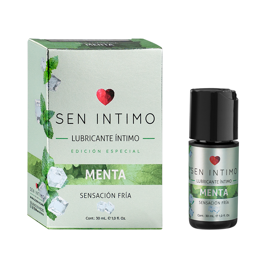 Lubricante Íntimo Menta Sensación Fría x 30 ml by Sen Íntimo