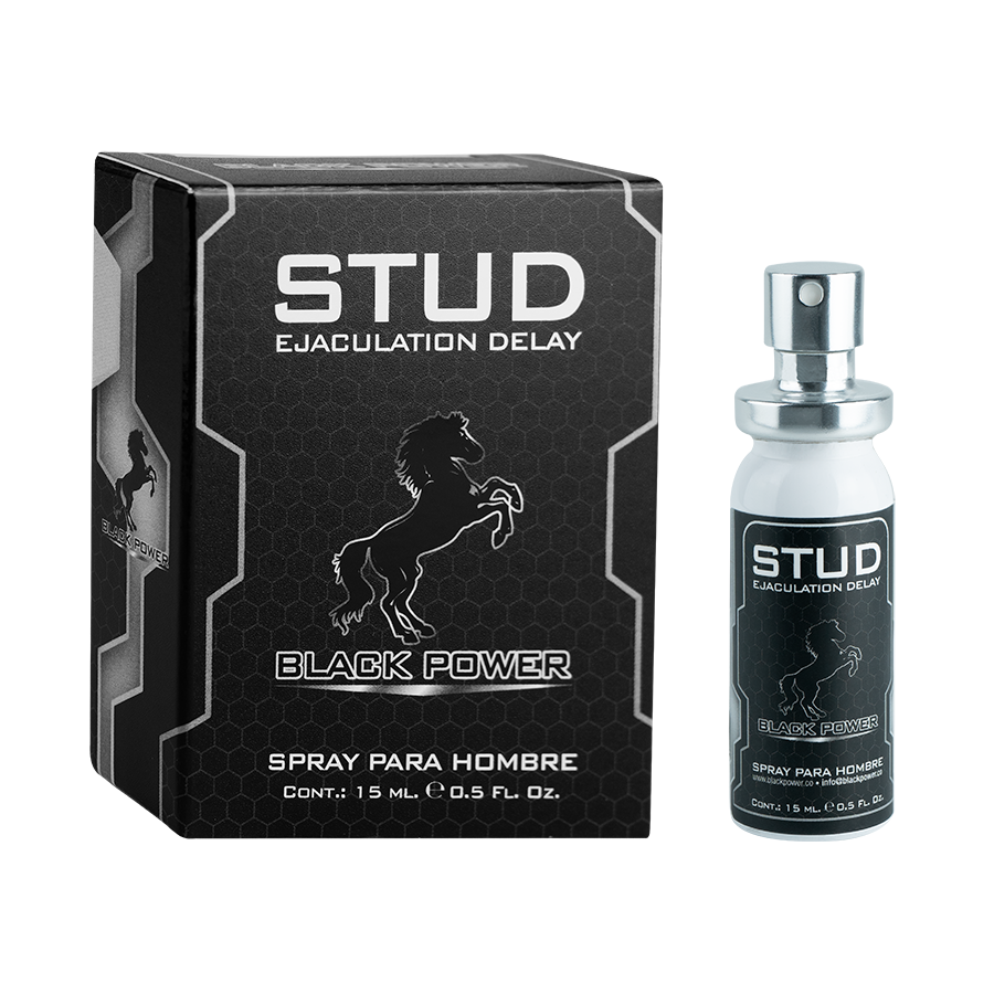 LUB INTIMO STUD X 15 ML SPRAY BLACK POWE