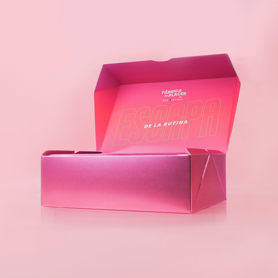 Caja Kit #2 Sen Intimo Rosada Metalica