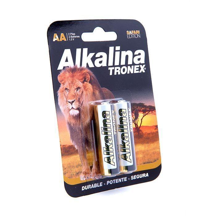 BATERÍA ALCALINA TRONEX AAA x 2 UNIDADES