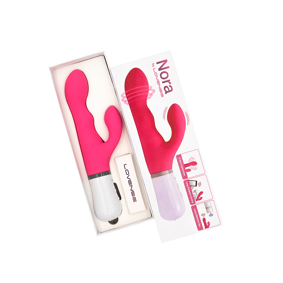 Vibrador Doble Estimulación Nora Controlado por APP Global by Lovense