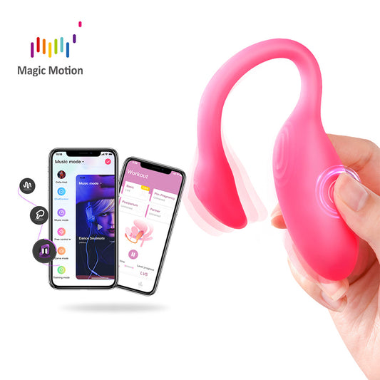 Vibrador Magic Flamingo Max Orange Controlado por APP Global
