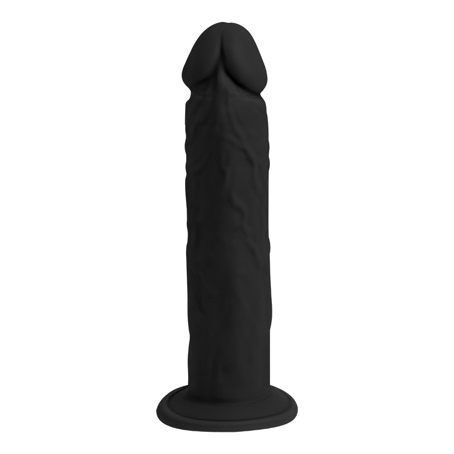 Premiun Silicone Dildo Hyperrealistic Talla L Black