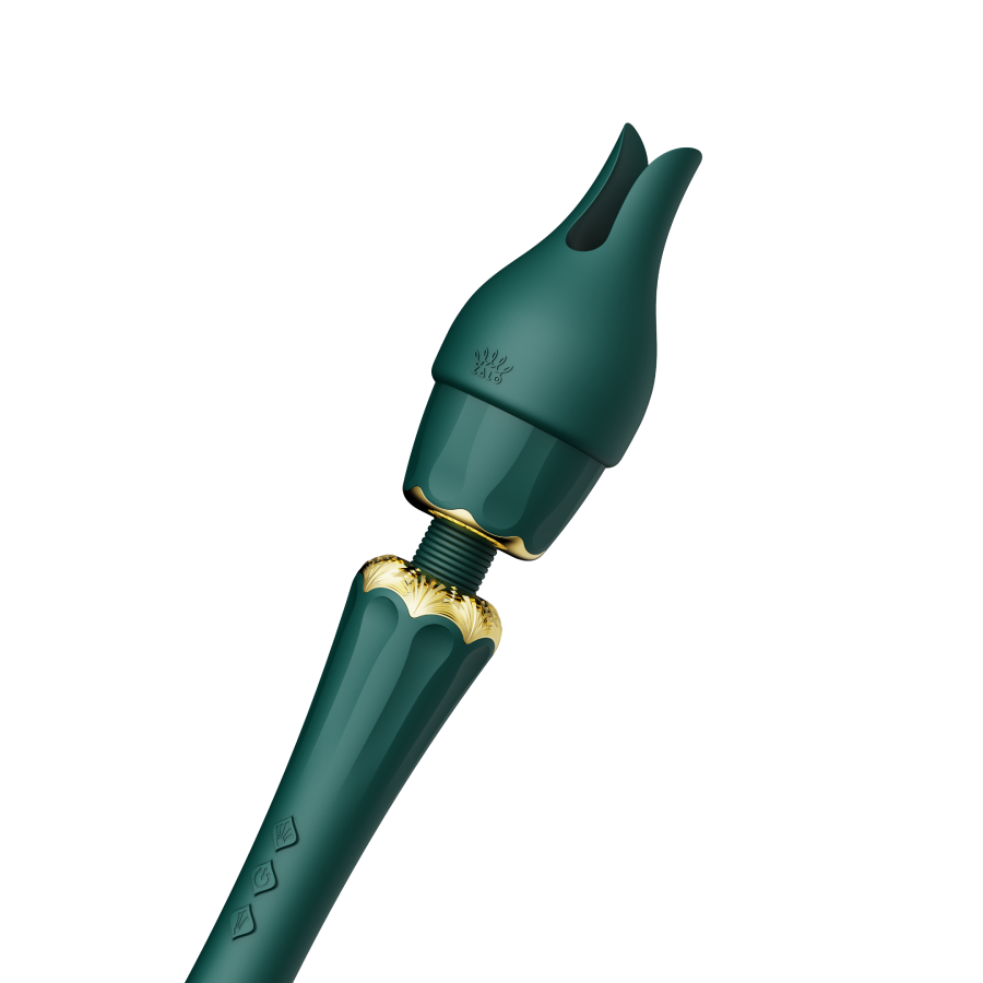 Vibrador de Lujo Kyro Turquoise Green