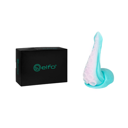 Dildo Mediano Kraken Rosa Celeste