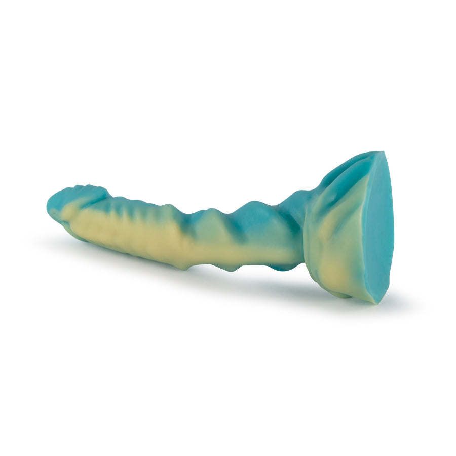 Dildo Anfibio Mediano Amarillo Verde