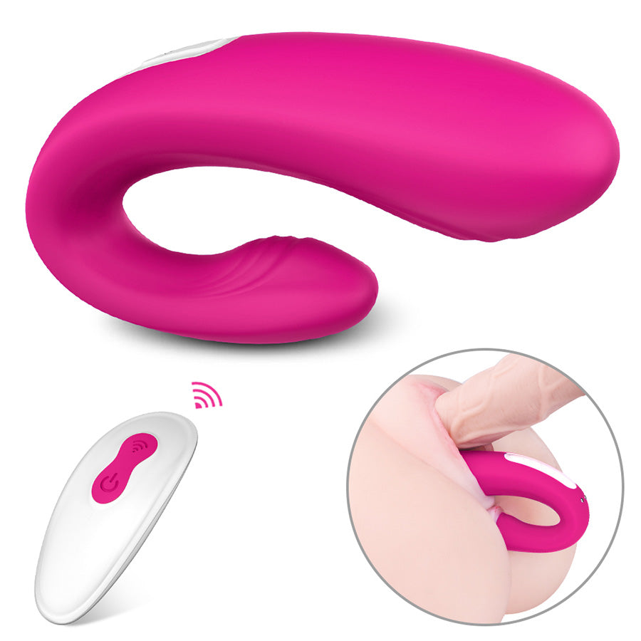 Vibrador Doble Estimulación Enjoy Remote Control Pink