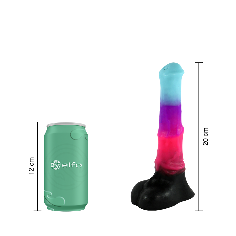 Dildo Pegaso Pequeño Multicolor