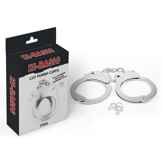 LUV PUNISH CUFFS SILVER