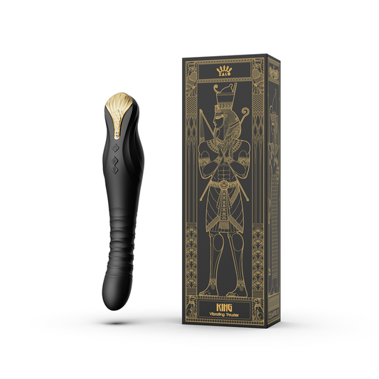 VIBRADOR KING OBSIDIAN BLACK