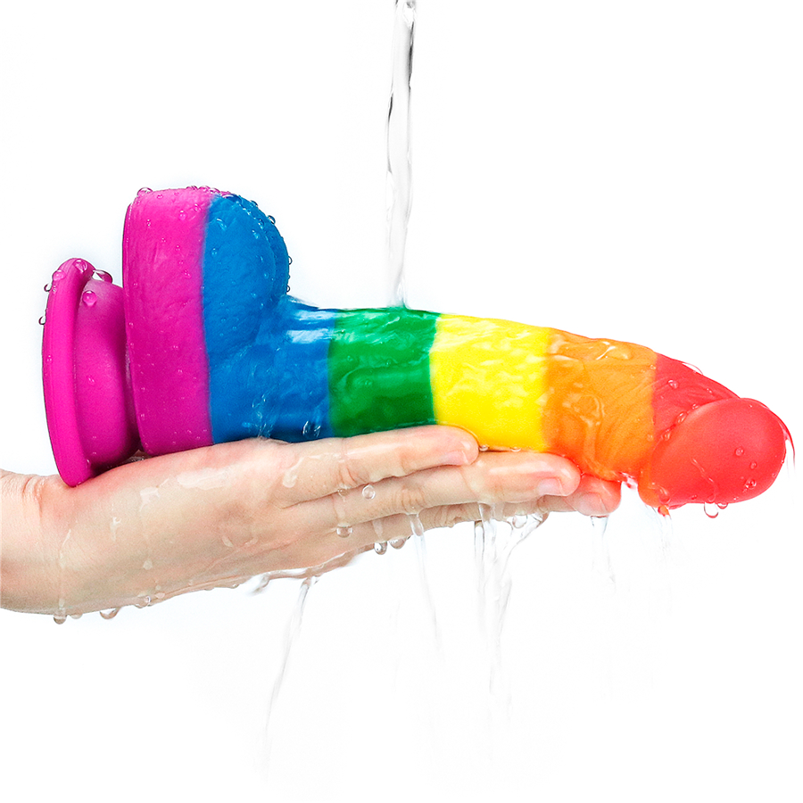 Dildo Prider Rainbow 8''