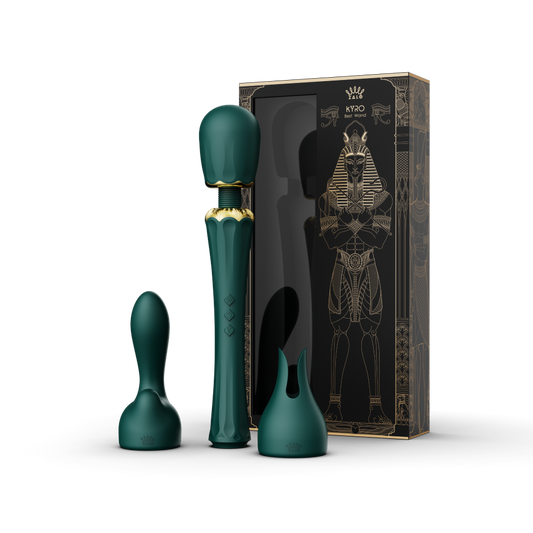 Vibrador de Lujo Kyro Turquoise Green