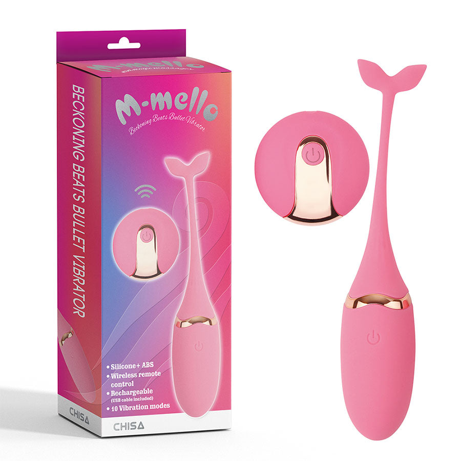 BECKONING BEATS BULLET VIBRATOR-PINK