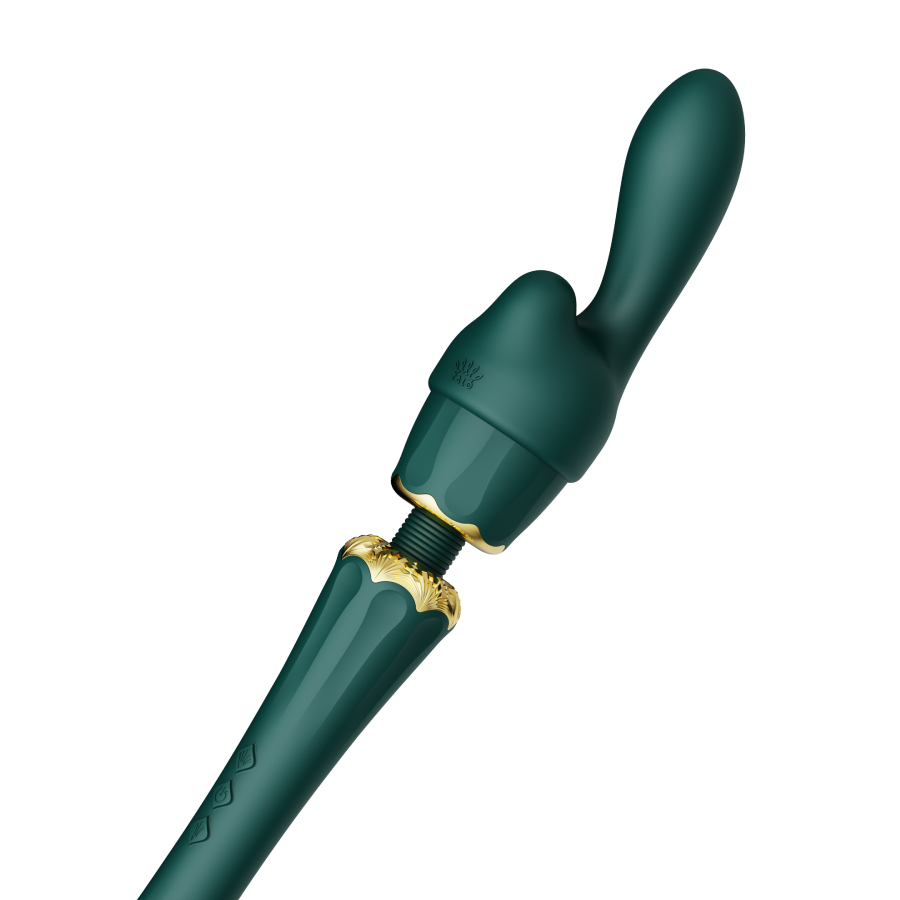 Vibrador de Lujo Kyro Turquoise Green